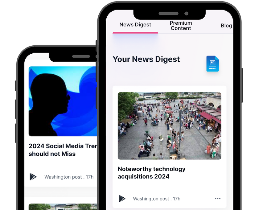 Your AI-Curated<br/>News Digest